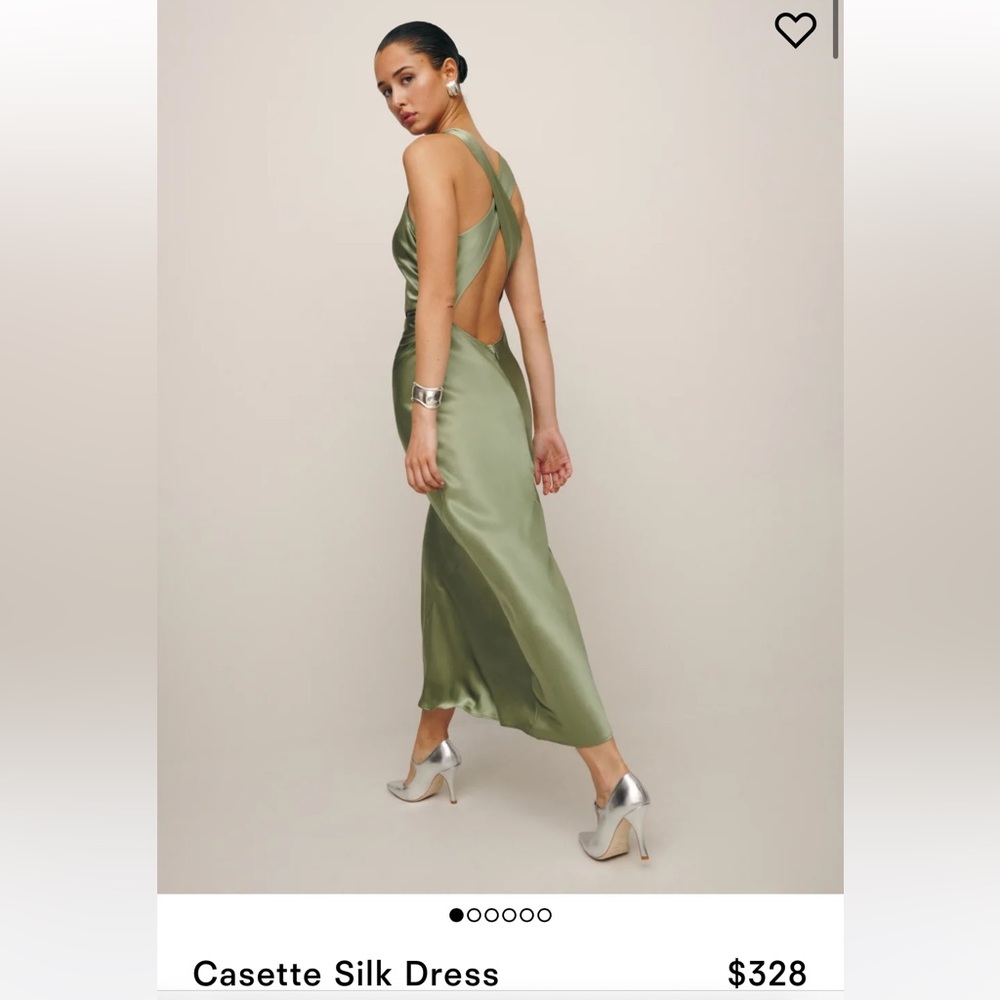 Brand New Reformation Cassette Dress